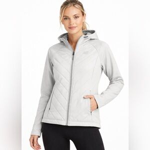 New Balance Light Gray Hooded Jacket